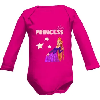 Kojenecký body Dětské body Long s potiskem Dívčí body Princess dětské