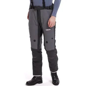 Moto kalhoty Pánské textilní motocyklové kalhoty Yamaha EKSJO šedé Velikost: 3XL