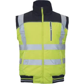 Pánská vesta CERVA KNOXFIELD HVPS oboustr.vesta Velikost: 2XL, Barva: žlutá