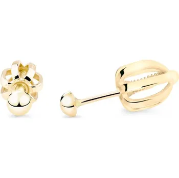 Náušnice Cutie Jewellery Zlaté náušnice na šroubek Z5003-30-X-1
