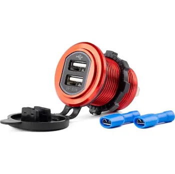 Nabíječka 2xUSB 12/24V MOD-10