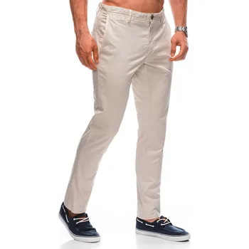 Pánské kalhoty Pánské chino kalhoty 1359P - béžové - 38