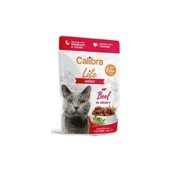 Krmivo pro kočku Calibra Cat Life kapsa Adult Beef in gravy 85 g