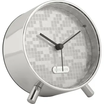 Budík Designový budík 6004SI Karlsson 11cm