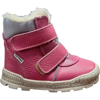 Dívčí zimní obuv Pegres O1702 Dětské zimní boty růžové 25