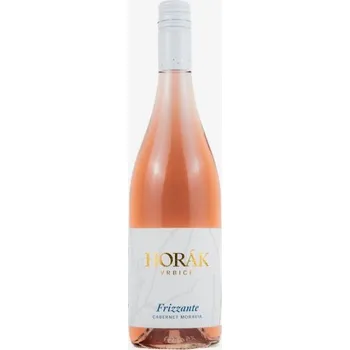 Frizzanté Rosé 2022 Vinařství Horák Vrbice Moravské zemské růžové víno polosuché 0,75 l