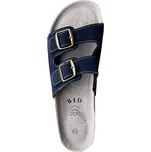 GiNo Pánské korkové biopantofle - Modrá Velikost: 42