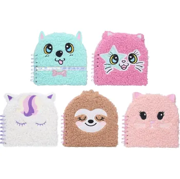 Blok Notes spirála linkovaný 17x17 cm, 80 stran MIX