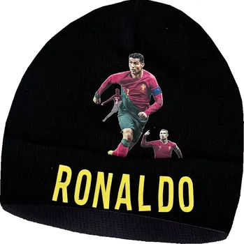 Čepice Numberoplus Dětská čepice s potiskem Portugalsko - Ronaldo CR7 Pohár Barva: Tmavá modrá