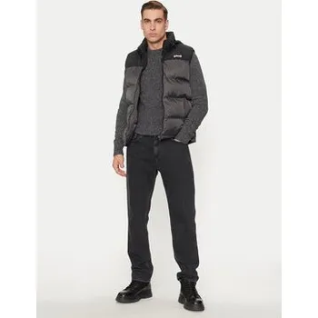 Schott NYC Sportovní vesta UTAHV Šedá Regular Fit L