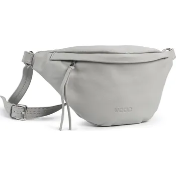 Ledvinka VOOC Unisex premiová větší kožená ledvinka VOOC; šedá