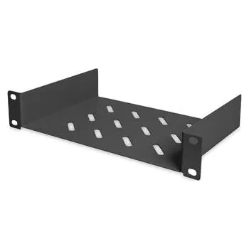 modulární přístroj a rozvaděč DIGITUS Police pevná, 254mm (10"), hloubka 150mm, 1U, RAL9005