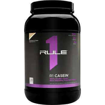 Protein Rule1 Kaseinový proteinový prášek (924 g, Čokoládové sušenky a krém)