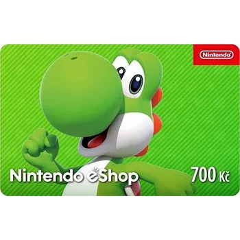 předplacená karta Nintendo Karta na e-shop 700 Kč