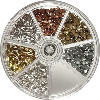 Zdobení - ozdoby kovové Pretty shine