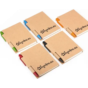 Zápisník Kapesní notesy EKO 1 - bloky 111x65 mm s potiskem Cenové rozmezí: 1000 - 2999 ks bloky 111x65 mm s potiskem