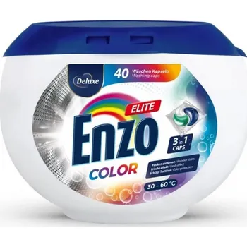 Kapsle na praní Deluxe Enzo 3in1 Caps kapsle na praní 40ks Color