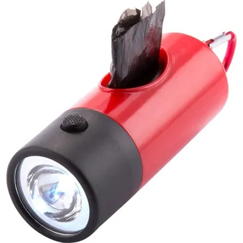 Pytle na odpadky Reklamní Degs pytle na psí exkrementy, červená