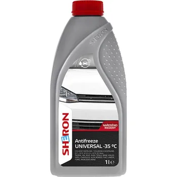 Náplň do chladiče a ostřikovače SHERON Kapalina chladicí Universal naředěna -35°C 1 l