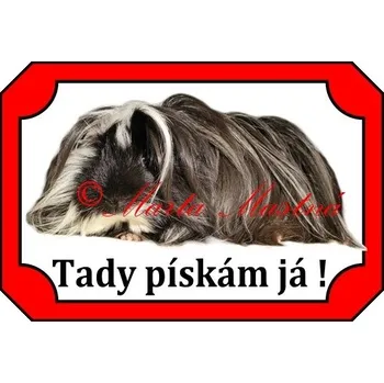 Cedulka morče peruán - Bez samolepicí vrstvy