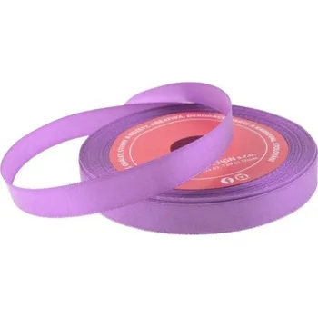 Stuha Stuha saténová 12mm/32m - fialová - 601157