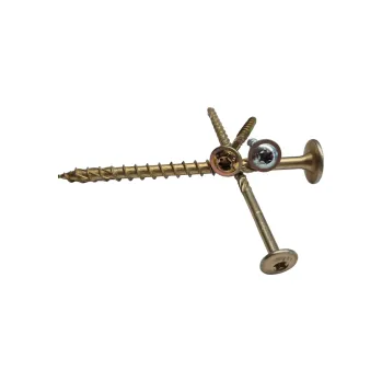 Vrut Vrut konstrukční do dřeva, talířová hlava TORX - celé balení, Rozměr 6x40 (100ks/bal)