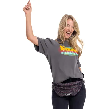 Pánské tričko Unisex tričko Yamaha MAX MARKE šedé Velikost: M