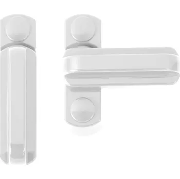 Nábytkové kování MP KOVÁNÍ PD - Otočná západka bez uzamykání Povrch: Bílá matná