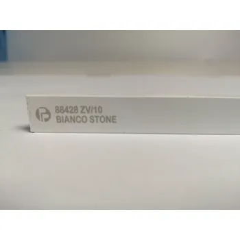 Obklad ZV/10 - profil pro venkovní roh, délka 270 cm, lakovaný hliník Trend Color Stone Bianco St. - bílá 88428