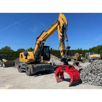 Kleště Univerzální drapák DGS 39 pro bagry 12-18 tun Rotátor: S rotátorem, nekonečná otoč