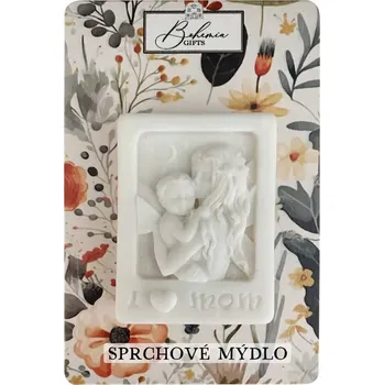 Mýdlo Ručně vyrávěné mýdlo 80 g na blisteru - I Love Mom