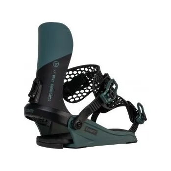 Vázání na snowboard Gravity Drift steel green 24/25 XL vázání + DÁREK DLE VÝBĚRU!