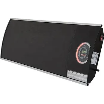 Přímotop KRESSMAN Wifi infračervený ohřívač ZFS-22K 2200 W černý - dálkový ovladač