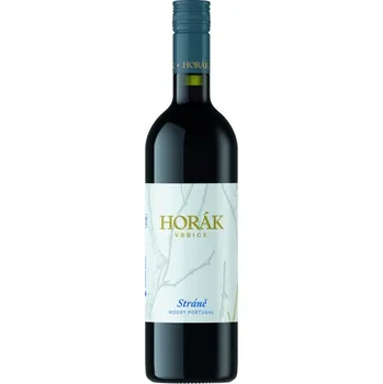 Modrý Portugal 2021 pozdní sběr 0,75 l červené suché víno Vinařství Horák Vrbice