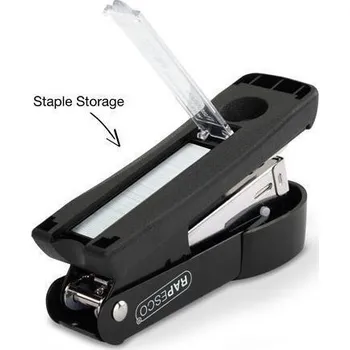 Sešívačka "Minno Half-Strip", 24/6, 26/6, na 20 listů, kovová, černá, RAPESCO