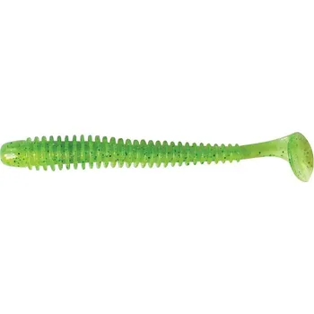 Umělá nástraha Gumová Nástraha Keitech Swing Impact 4", 10cm Lime / Chartreuse (8ks)