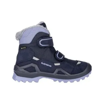 Chlapecká zimní obuv Lowa Milo Evo GTX Mid JR navy/lavnder modrá 26 EU
