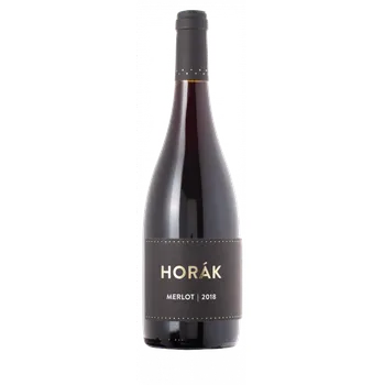 Víno Cabernet Sauvignon 2021 výběr z hroznů 0,75 l červené suché víno Vinařství Horák Vrbice