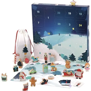 Dřevěná hračka Vilac Hmatej a najdi 1223 adventní kalendář