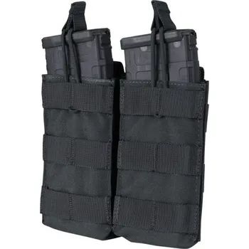 Dvojitá otevřená sumka Molle na zásobníky 2xM4 - černá, Condor