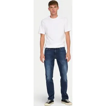 Pánské džíny Only & Sons Jeansy 22032697 Tmavomodrá Slim Fit 29_32