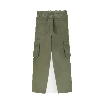 Dámské kalhoty Coccodrillo Kalhoty z materiálu ZC4119102GBJ Zelená Regular Fit 152