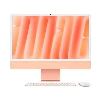 Stolní počítač Apple iMac 24" CTO M4 10× CPU 10× GPU, 24 GB, 256 GB - oranžový CZ (APPI24CTO496)
