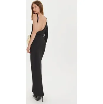 Dámské šaty Eleh Večerní šaty E00307 Černá Slim Fit XS