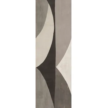 Tapeta Masureel Geometrická vliesová obrazová tapeta na zeď, šedá, DGAMA3031-260, Amani, Masureel, velikost 1,06 x 2,6 m