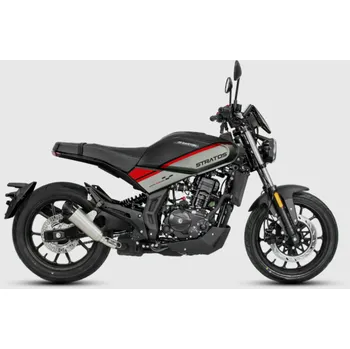 malá motorka Motocykl Stratos 125cc 4t Barton Motors Červená