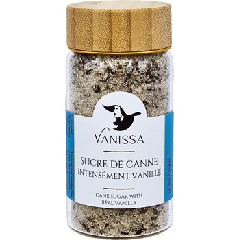 Cukr Třtinový curk s pravou vanilkou 100g - Vanissa