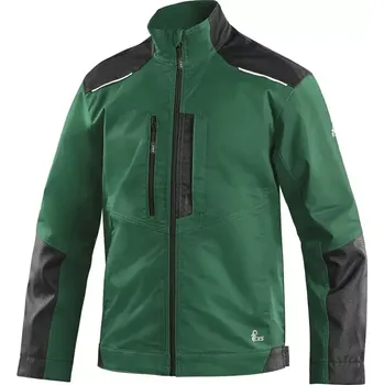 Pracovní oblečení CANIS CXS SOLIS FLEX pánská blůza zelená/černá - 52