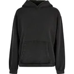 Dámská mikina s kapucí "Acid Wash" BY 194 black L