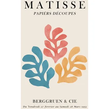 Plakát Plakát, Obraz - Matisse floral 3, Vitor Costa